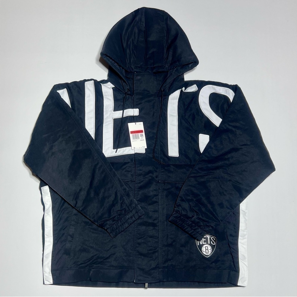Nike Women's Large Ambush Brooklyn Nets Jacket Black DB8576-010